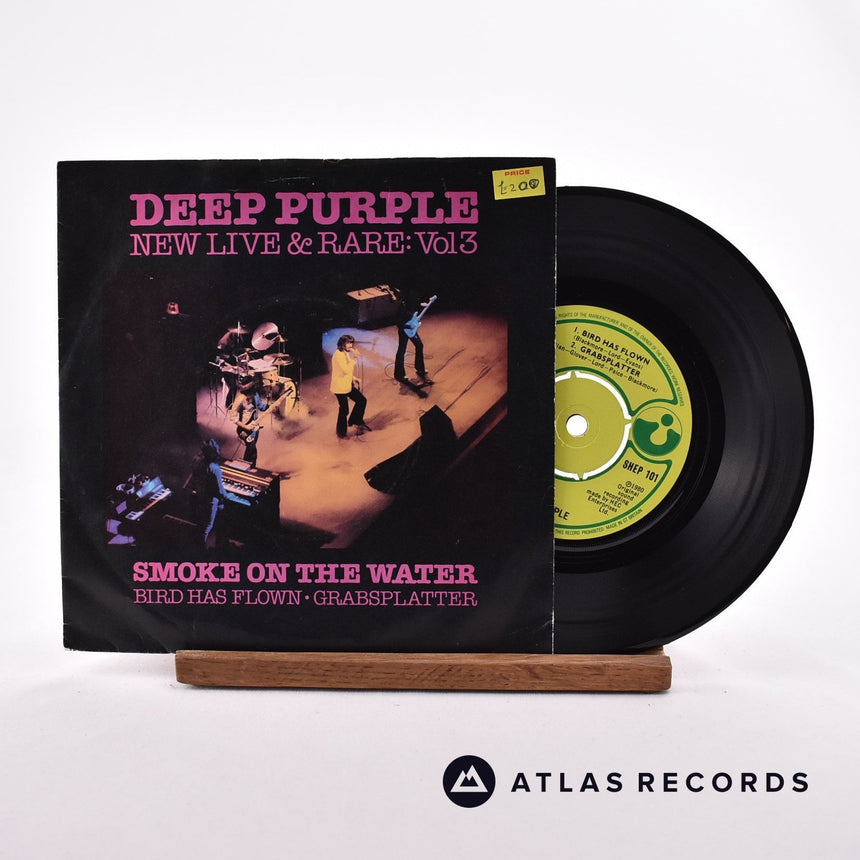 Deep Purple New Live And Rare - Vol. 3 7" Vinyl Record - Front Cover & Record