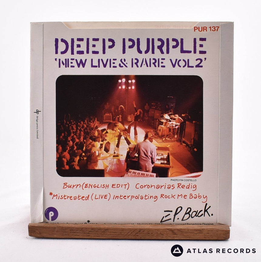 Deep Purple - New Live & Rare Vol 2 - 7" EP Vinyl Record - EX/VG+