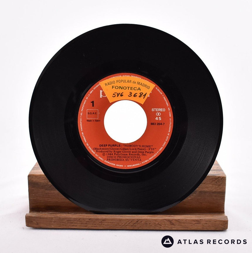 Deep Purple - Nobody's Home - Promo 7" Vinyl Record - VG+/EX