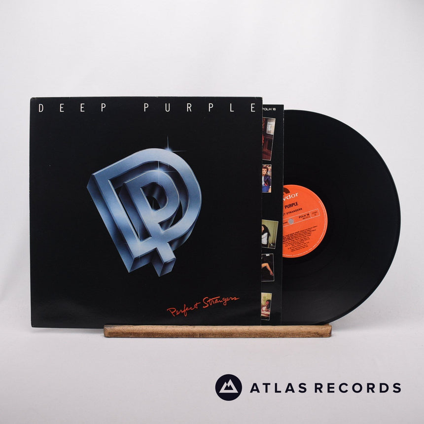 Deep Purple Perfect Strangers LP Vinyl Record - Front Cover & Record