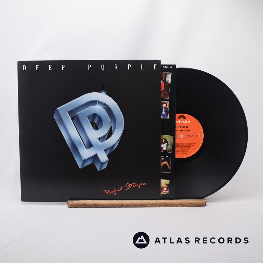 Deep Purple Perfect Strangers LP Vinyl Record - Front Cover & Record