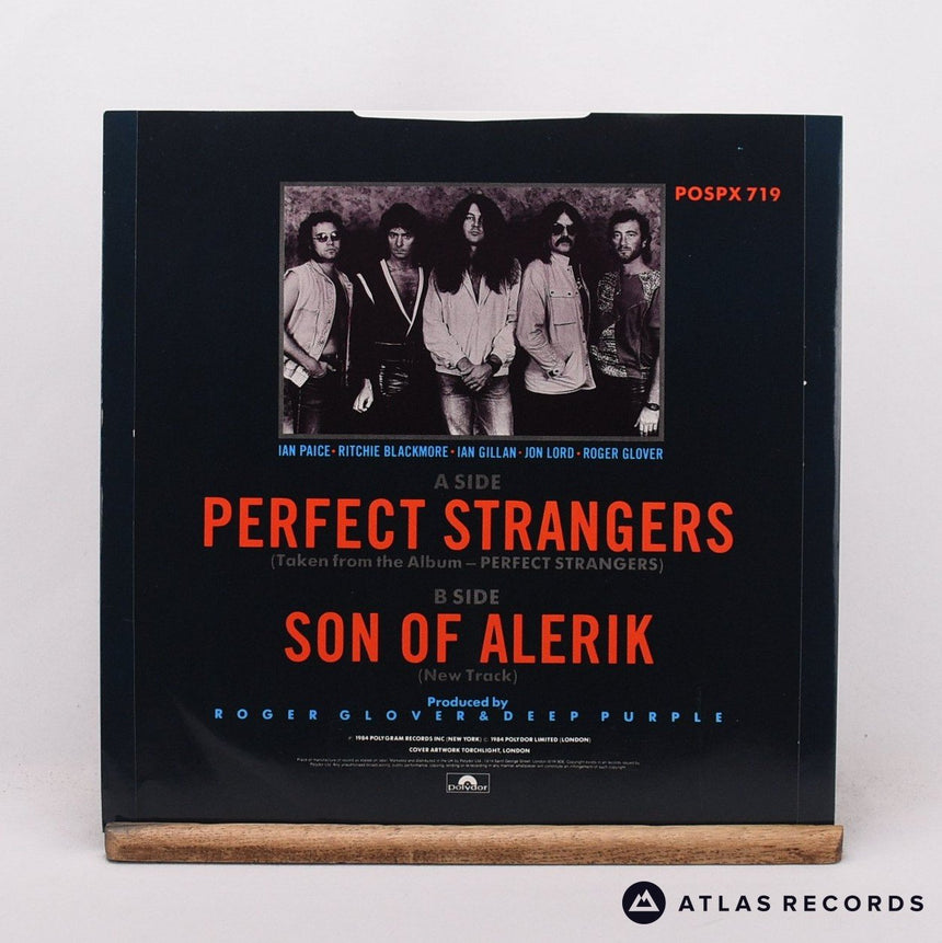 Deep Purple - Perfect Strangers - Poster 12" Vinyl Record - NM/EX