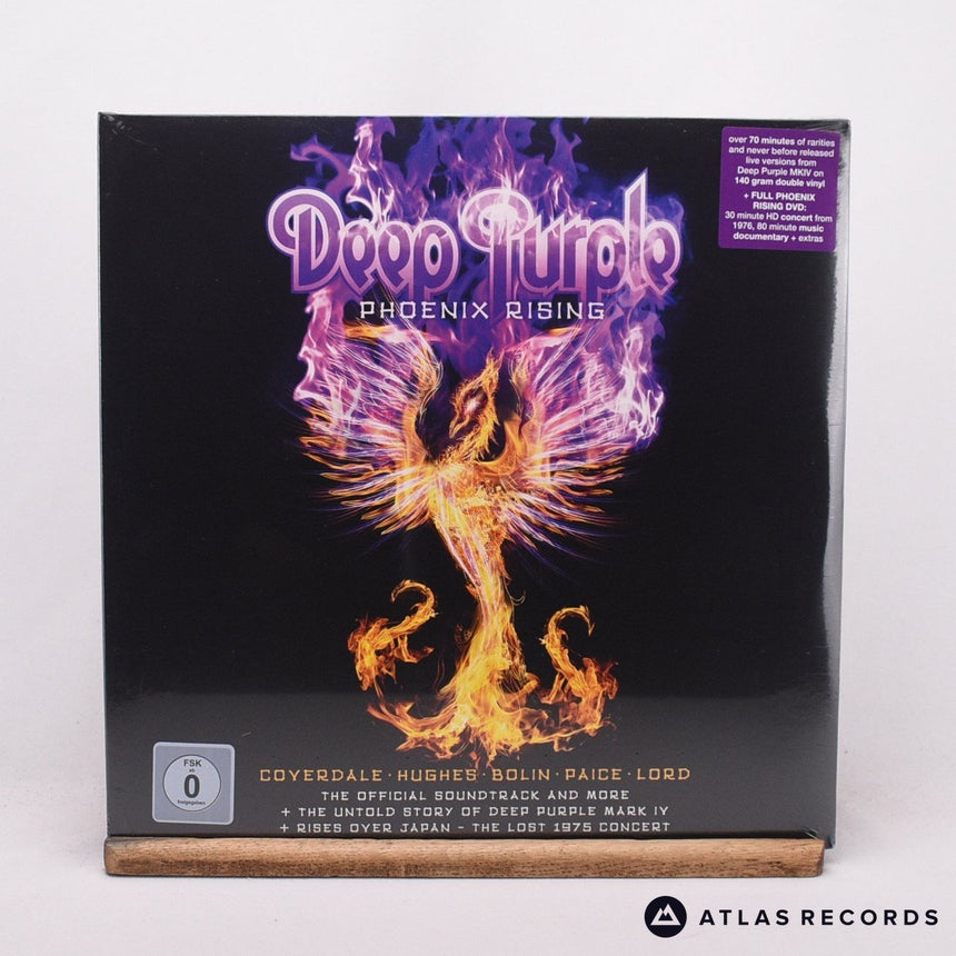 Deep Purple Phoenix Rising 2 x LP + DVD Vinyl Record - Front Cover & Record