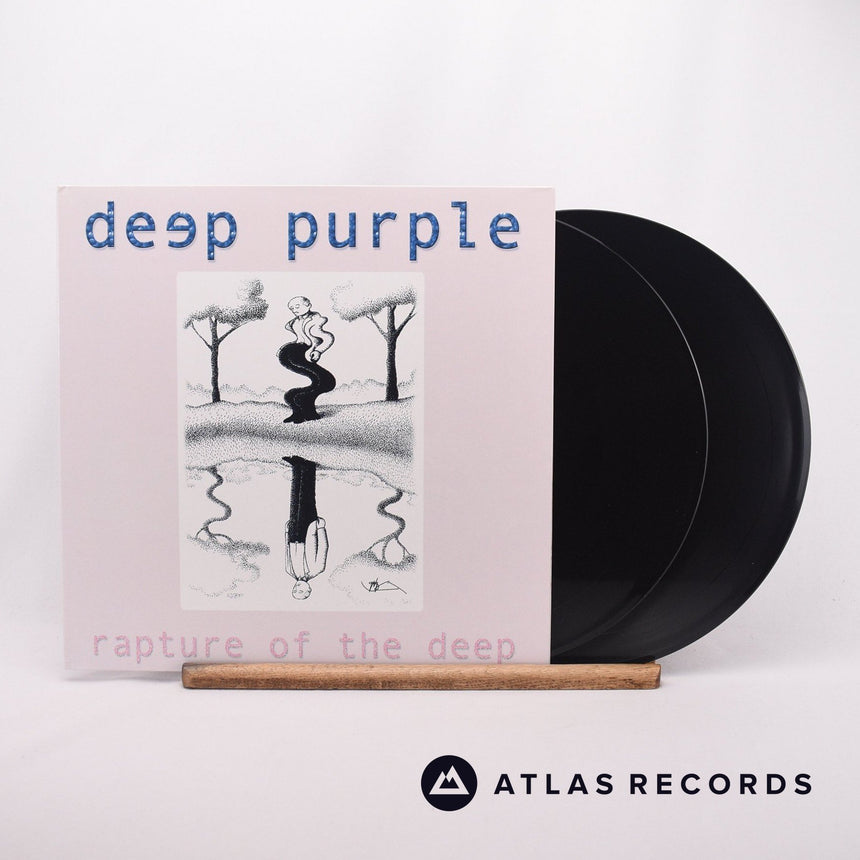 Deep Purple Rapture Of The Deep 2 x LP Vinyl Record - Front Cover & Record