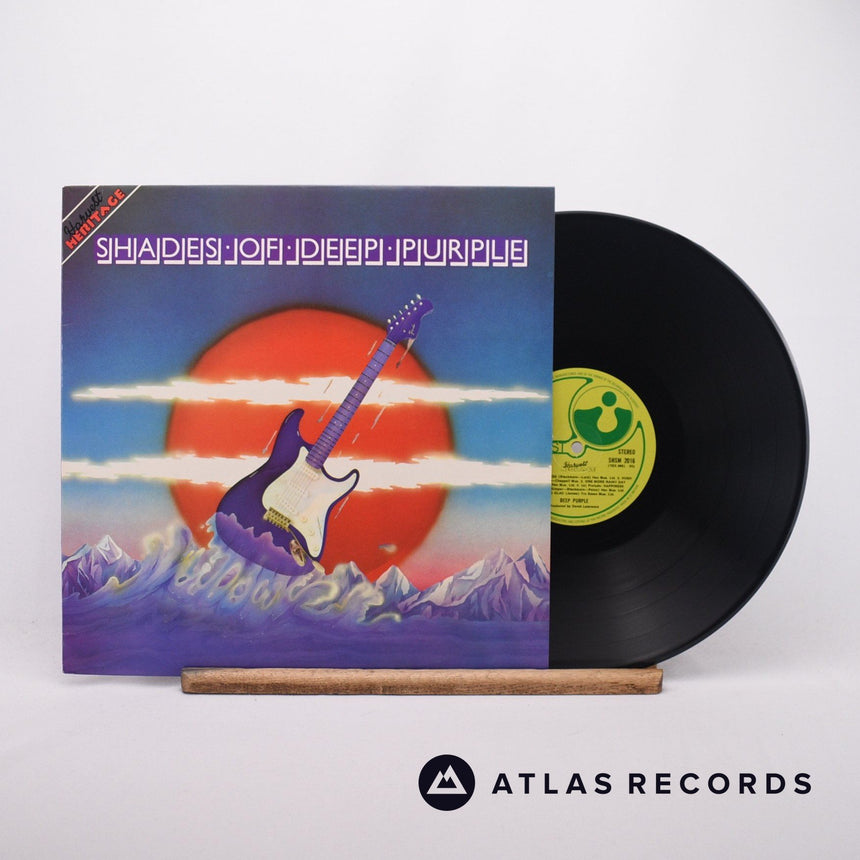 Deep Purple Shades Of Deep Purple LP Vinyl Record - Front Cover & Record