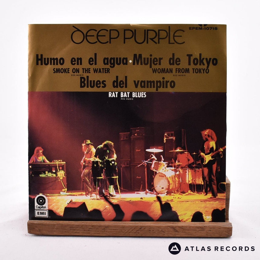 Deep Purple - Smoke On The Water - Reissue 7" EP Vinyl Record - EX