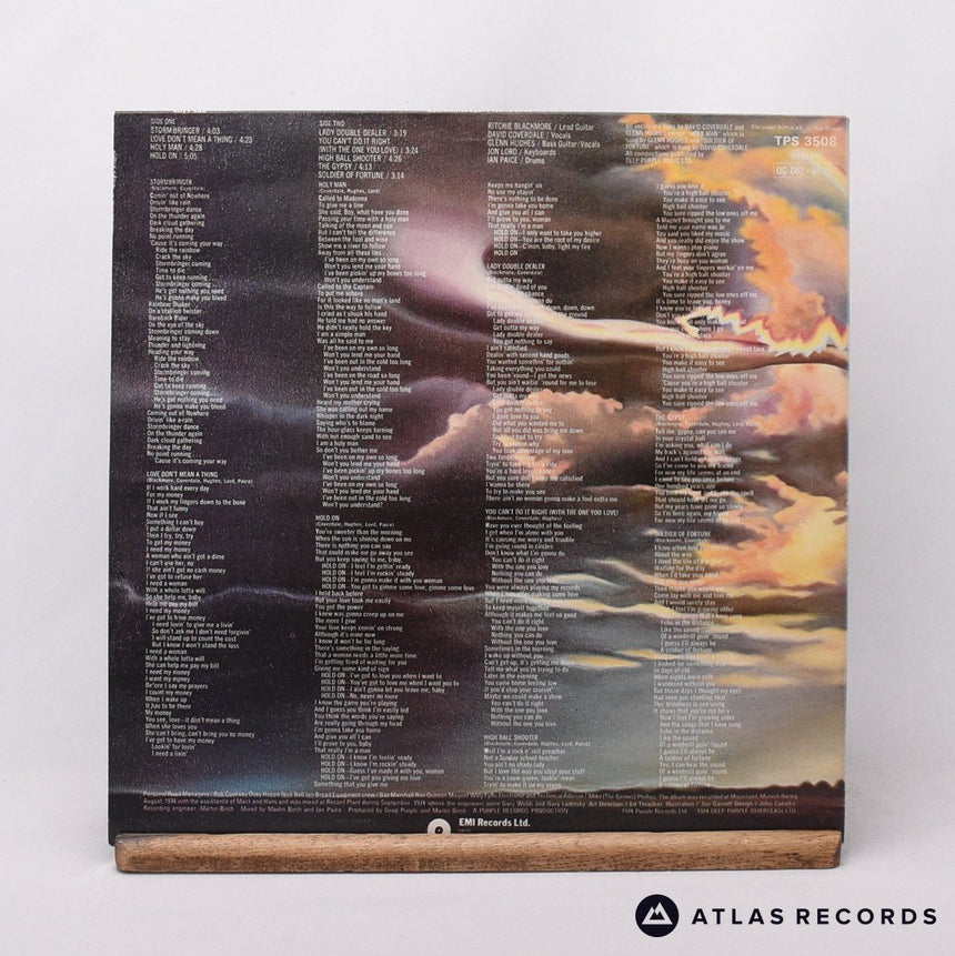 Deep Purple - Stormbringer - First Uk Press A-1U B-1U LP Vinyl Record - EX/EX