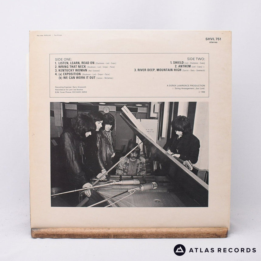 Deep Purple - The Book Of Taliesyn - Repress Gatefold LP Vinyl Record - VG+/VG+