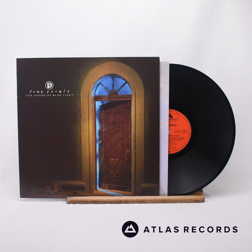 Deep Purple The House Of Blue Light LP Vinyl Record - Front Cover & Record