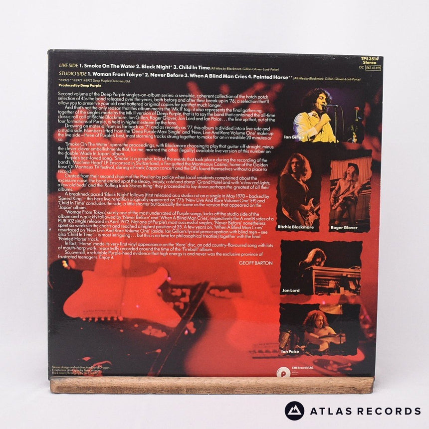 Deep Purple - The Mark II Purple Singles - A-1 B-1 LP Vinyl Record - EX/EX