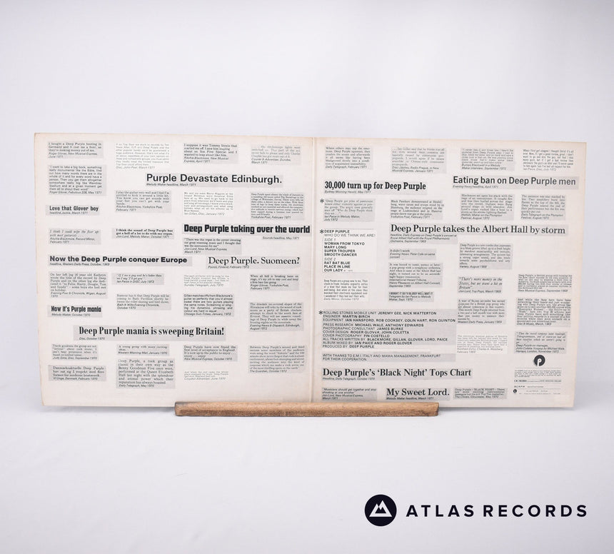 Deep Purple - Who Do We Think We Are - Porky A-1 B-3 LP Vinyl Record - EX/EX