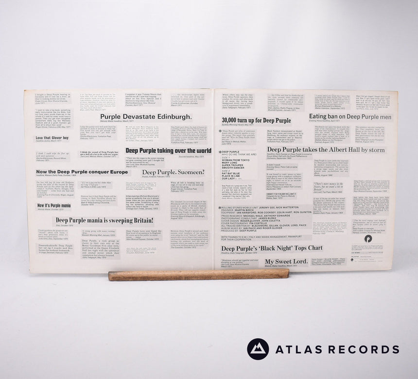 Deep Purple - Who Do We Think We Are - First Uk Press LP Vinyl Record - EX/VG+