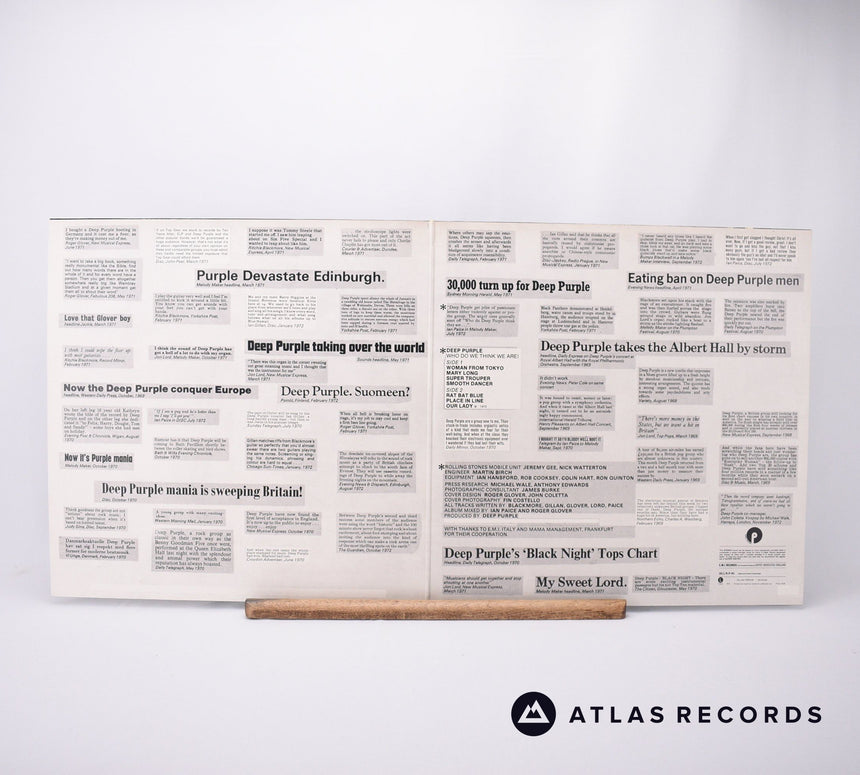 Deep Purple - Who Do We Think We Are - Repress A-2 B-3 LP Vinyl Record - EX/EX