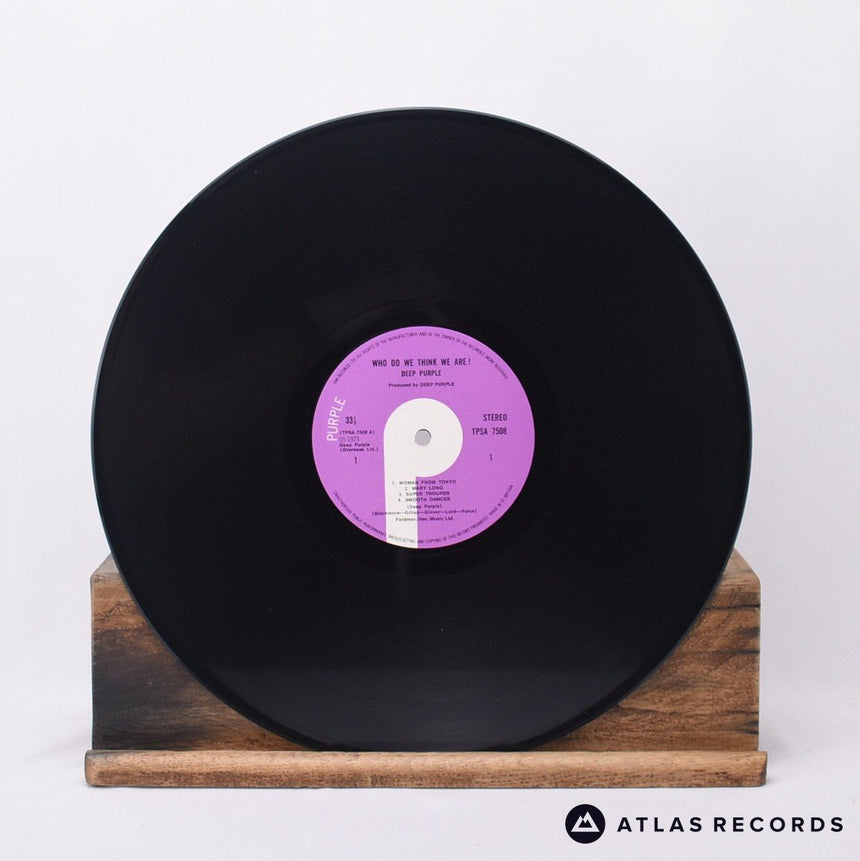 Deep Purple - Who Do We Think We Are - Repress A-2 B-3 LP Vinyl Record - EX/EX