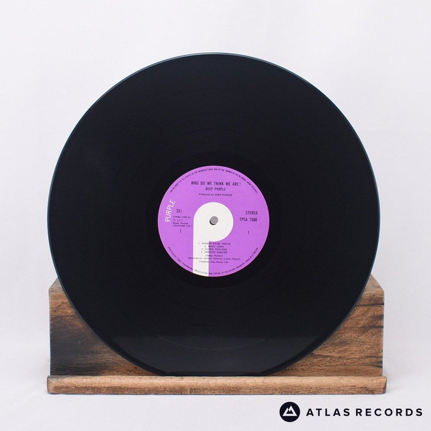 Deep Purple - Who Do We Think We Are - Porky A-1 B-3 LP Vinyl Record - EX/EX