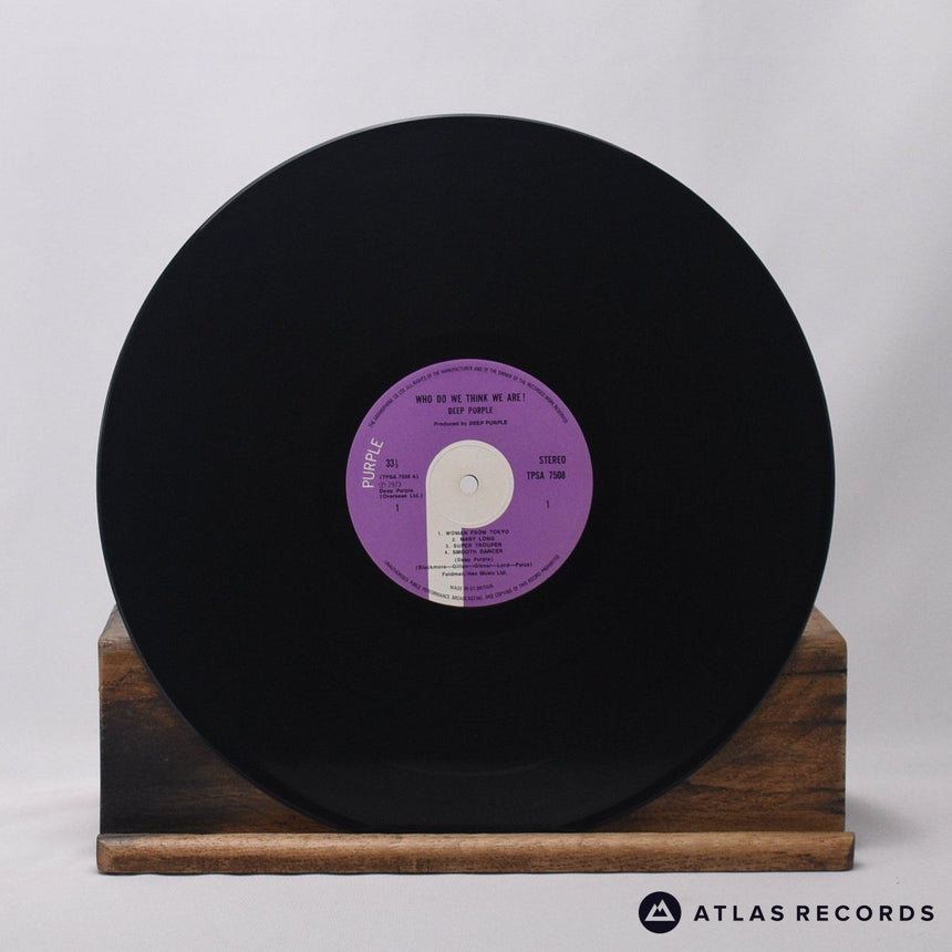 Deep Purple - Who Do We Think We Are - First Press LP Vinyl Record - EX/EX