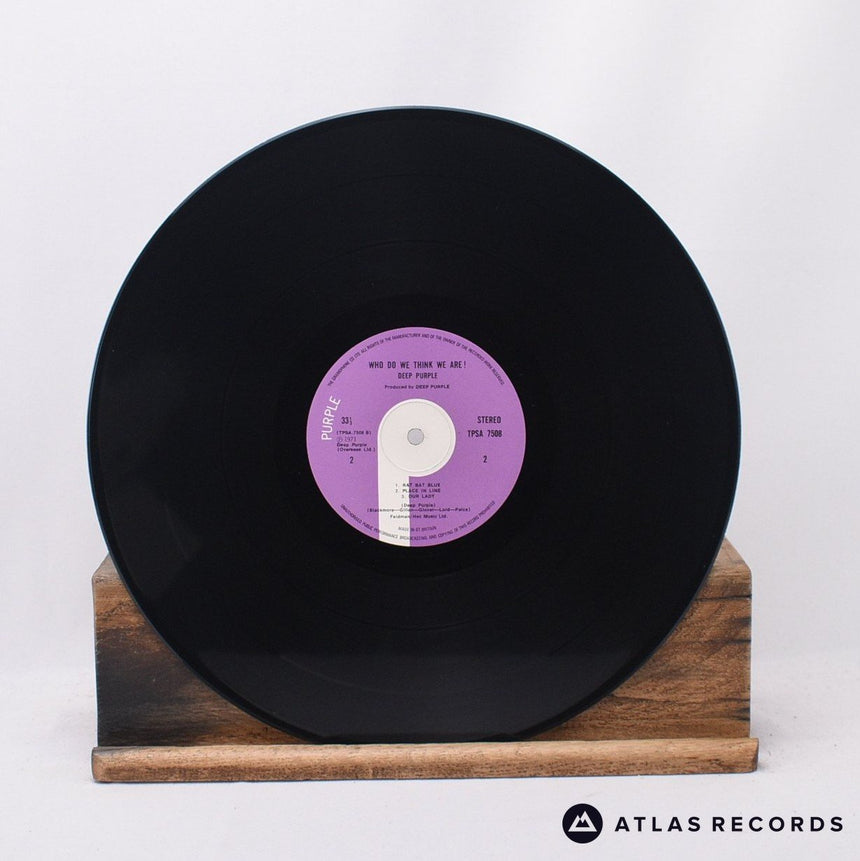 Deep Purple - Who Do We Think We Are - First Uk Press LP Vinyl Record - EX/VG+