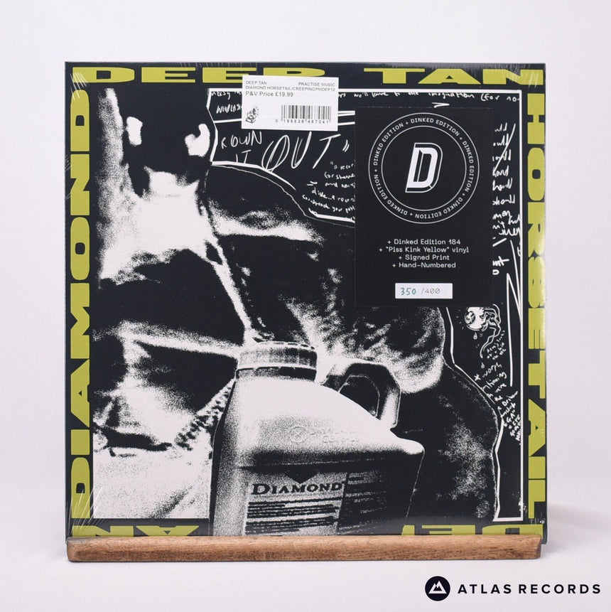 Deep Tan Diamond Horsetail LP Vinyl Record - Front Cover & Record