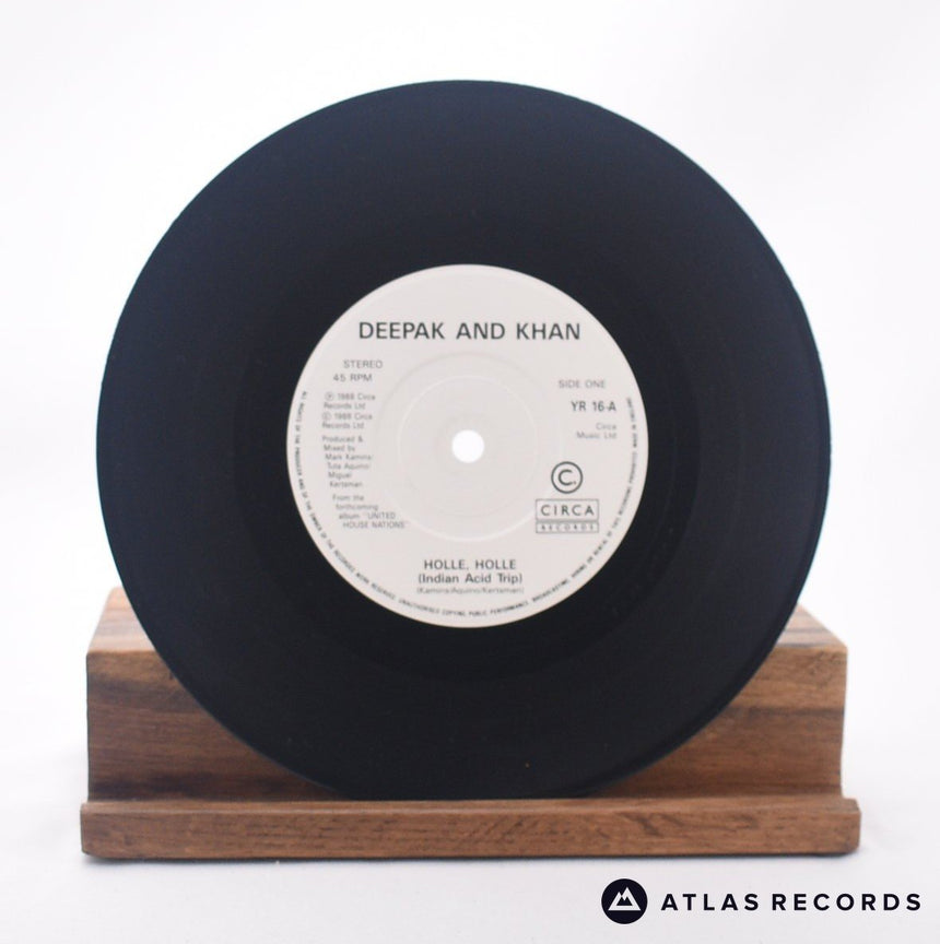 Deepak And Khan - Holle, Holle - 7" Vinyl Record - VG+/EX