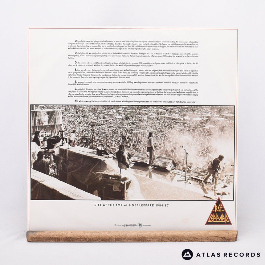 Def Leppard - Hysteria - LP Vinyl Record - EX/EX