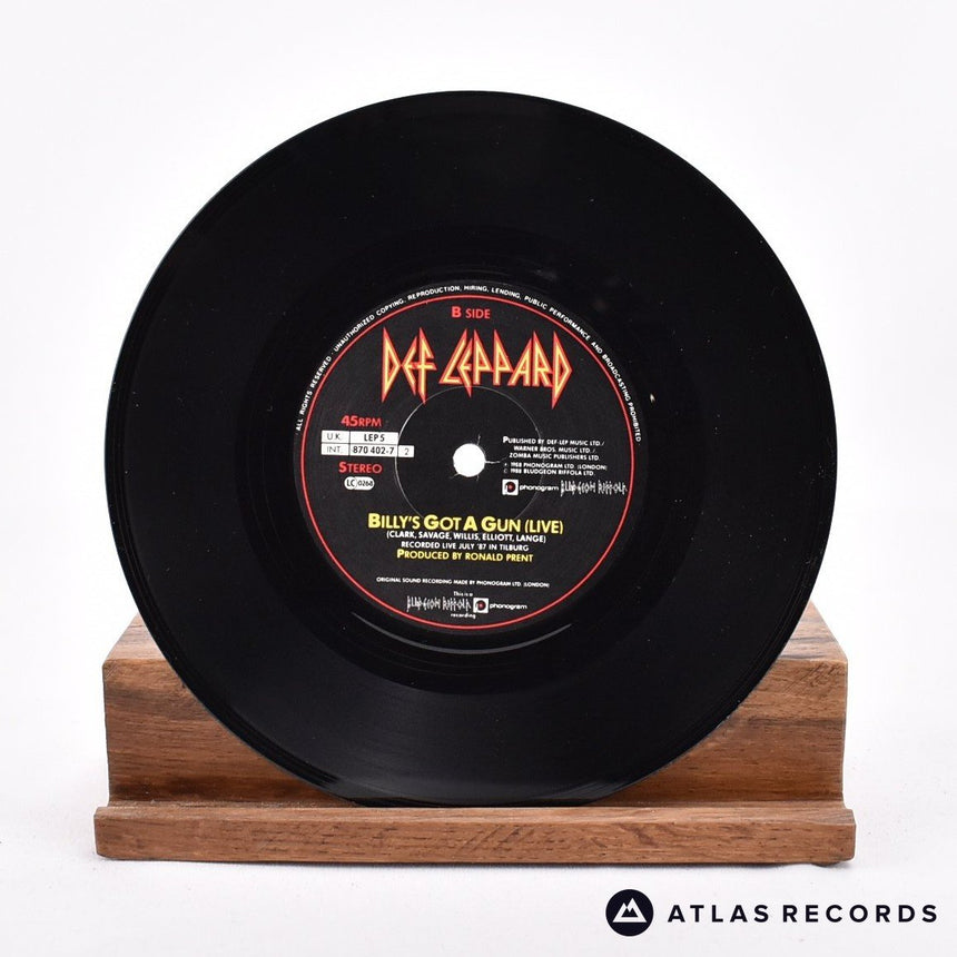 Def Leppard - Love Bites - Damont Integral Booklet 7" Vinyl Record - EX/VG+