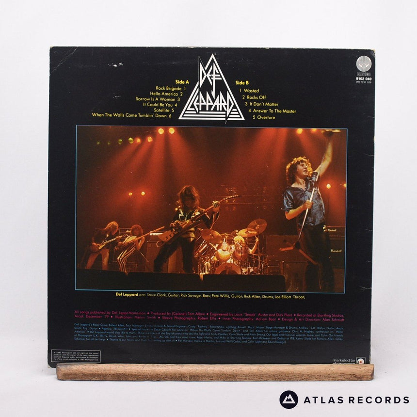 Def Leppard - On Through The Night - LP Vinyl Record - VG+/EX