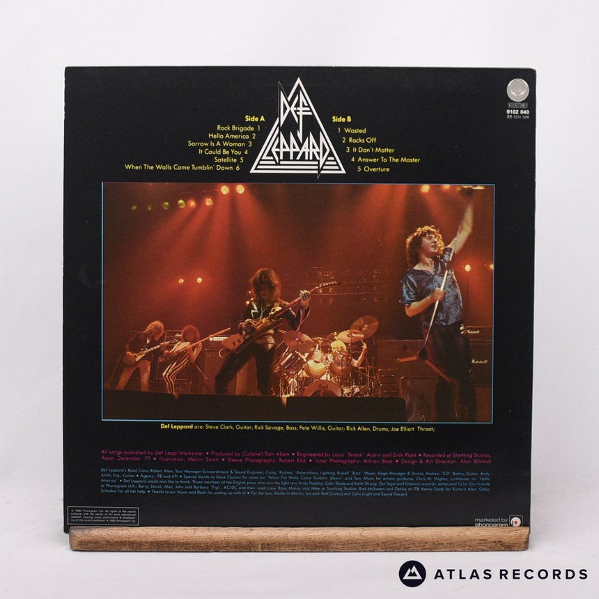 Def Leppard - On Through The Night - LP Vinyl Record - EX/EX