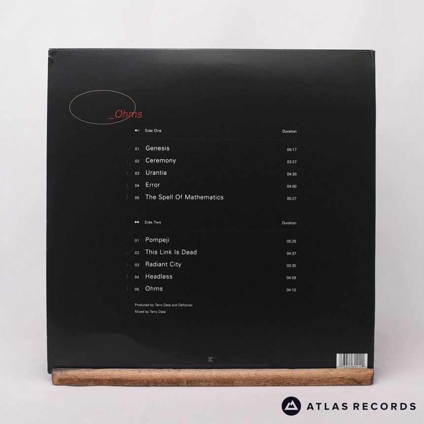 Deftones - _Ohms - Gold Limited Edition Lyric Sheet LP Vinyl Record - EX/NM