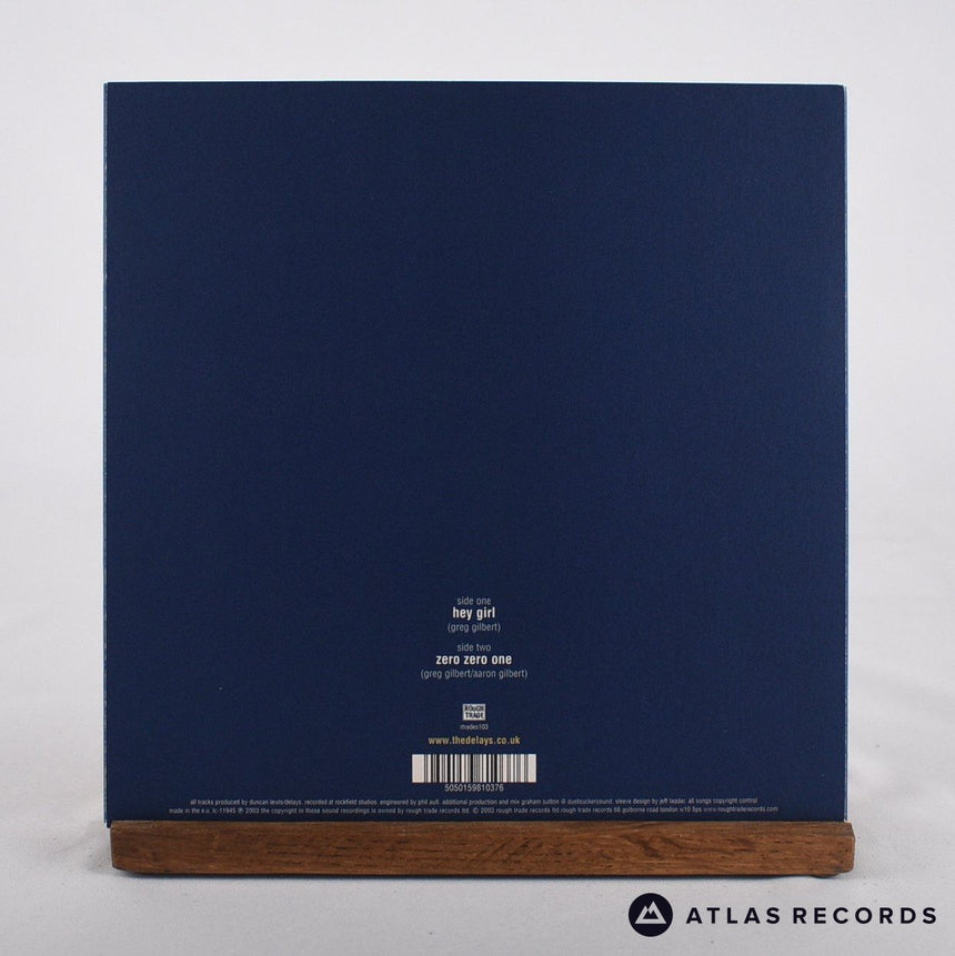 Delays - Hey Girl - Die-Cut Sleeve 7" Vinyl Record - EX/VG+