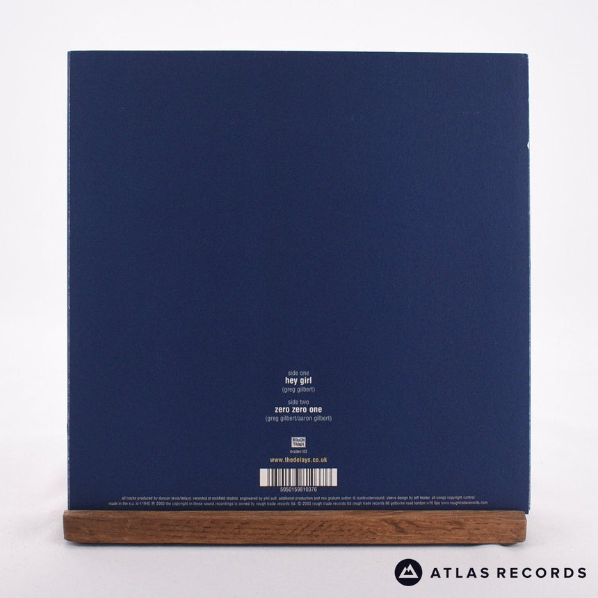 Delays - Hey Girl - Die-Cut Sleeve 7" Vinyl Record - EX/EX