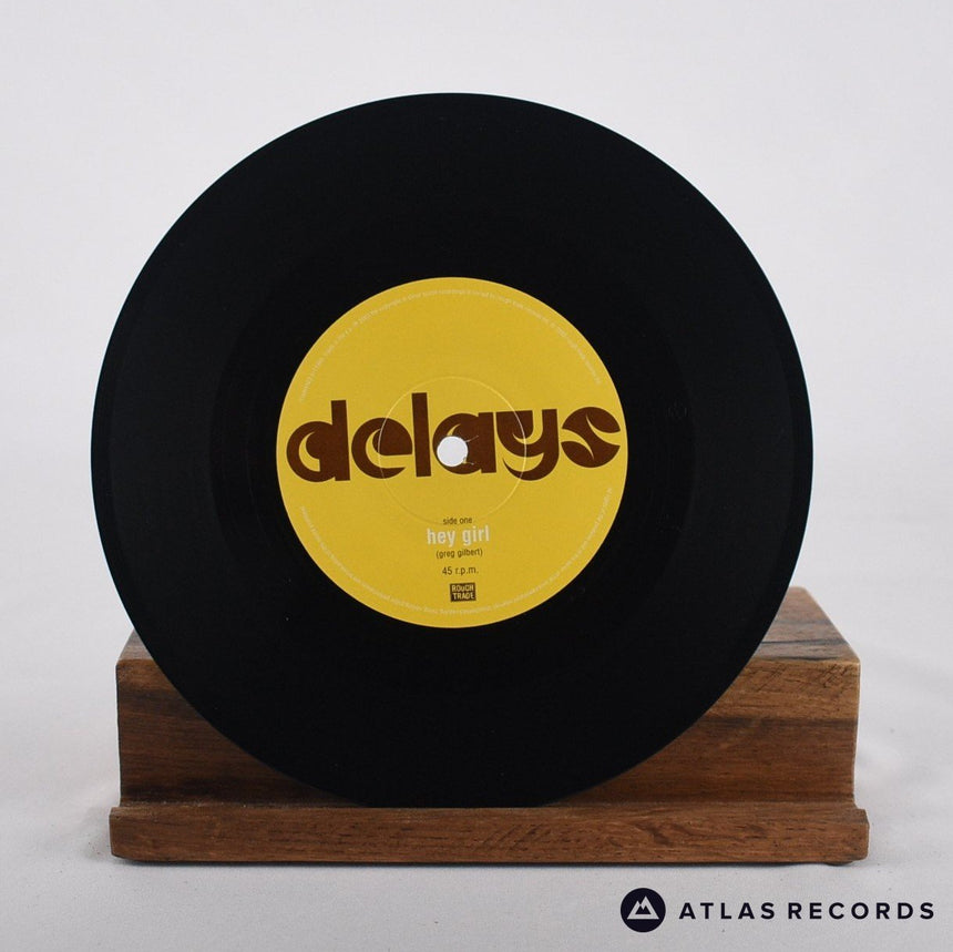 Delays - Hey Girl - Die-Cut Sleeve 7" Vinyl Record - EX/VG+