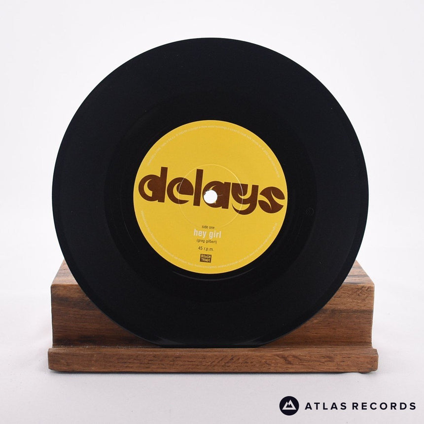 Delays - Hey Girl - Die-Cut Sleeve 7" Vinyl Record - EX/EX