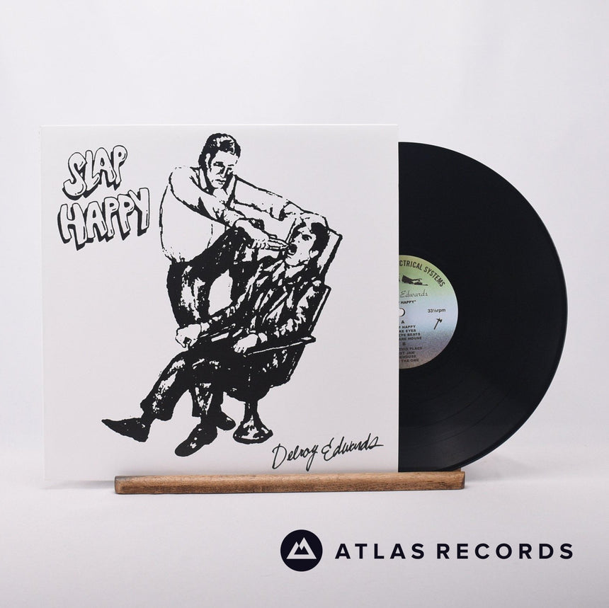 Delroy Edwards Slap Happy LP Vinyl Record - Front Cover & Record