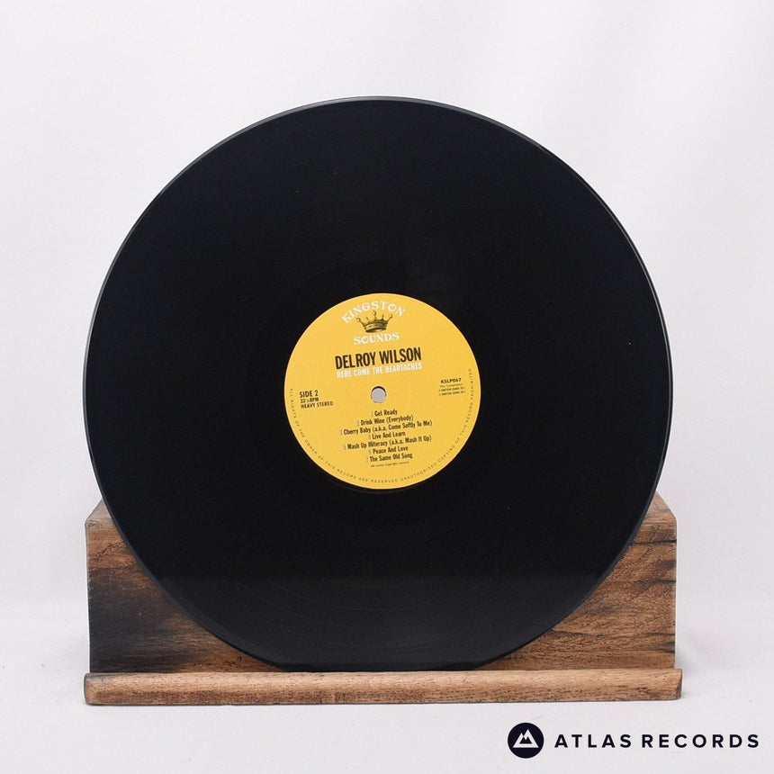 Delroy Wilson - Here Come The Heartaches - LP Vinyl Record - EX/EX