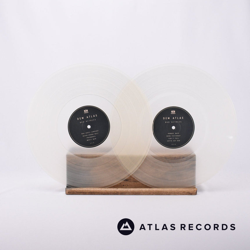 Dem Atlas - Bad Actress - Cloudy Clear Double LP Vinyl Record - NM/EX