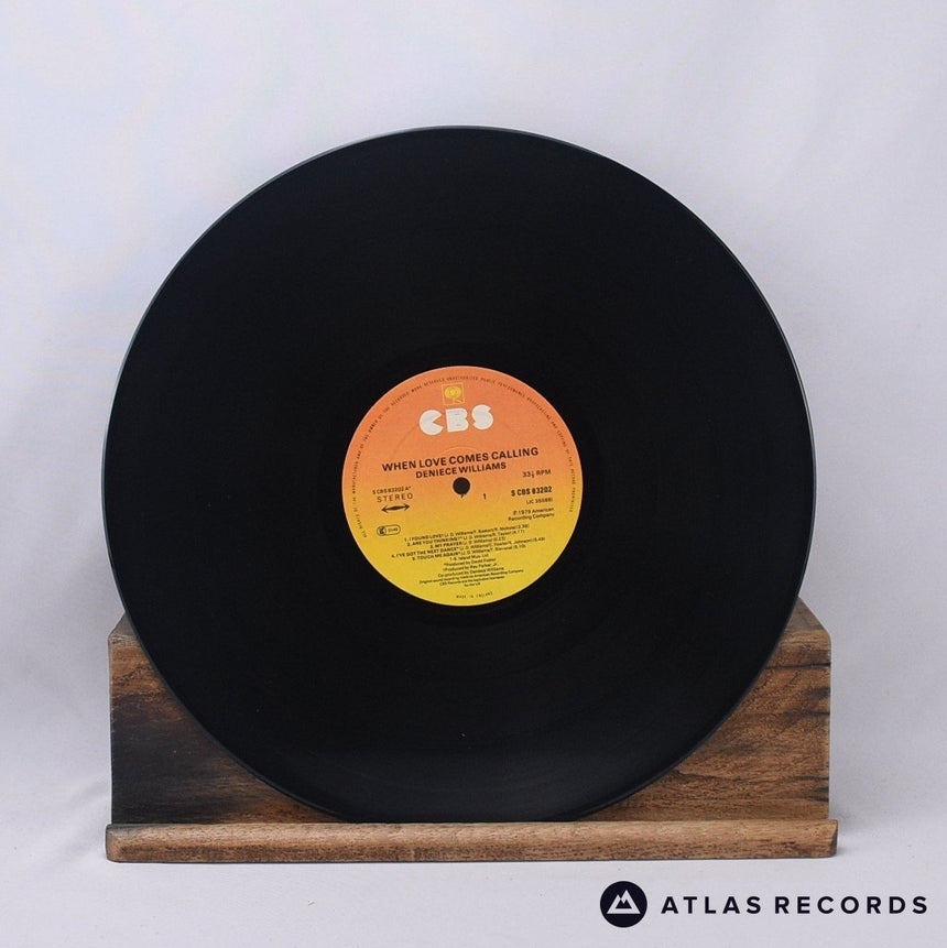 Deniece Williams - When Love Comes Calling - Lyric Sheet LP Vinyl Record - EX/EX