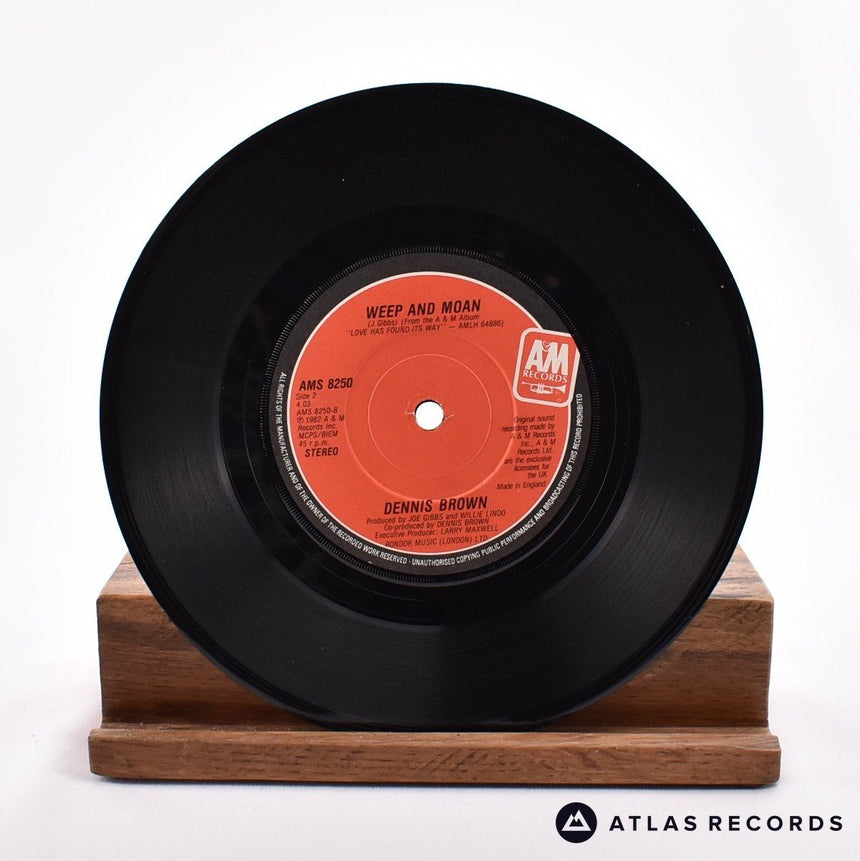 Dennis Brown - Halfway Up Halfway Down - 7" Vinyl Record - VG+/EX
