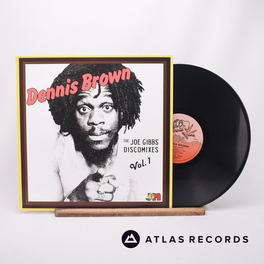 Dennis Brown The Joe Gibbs Discomixes Vol.1 LP Vinyl Record - Front Cover & Record