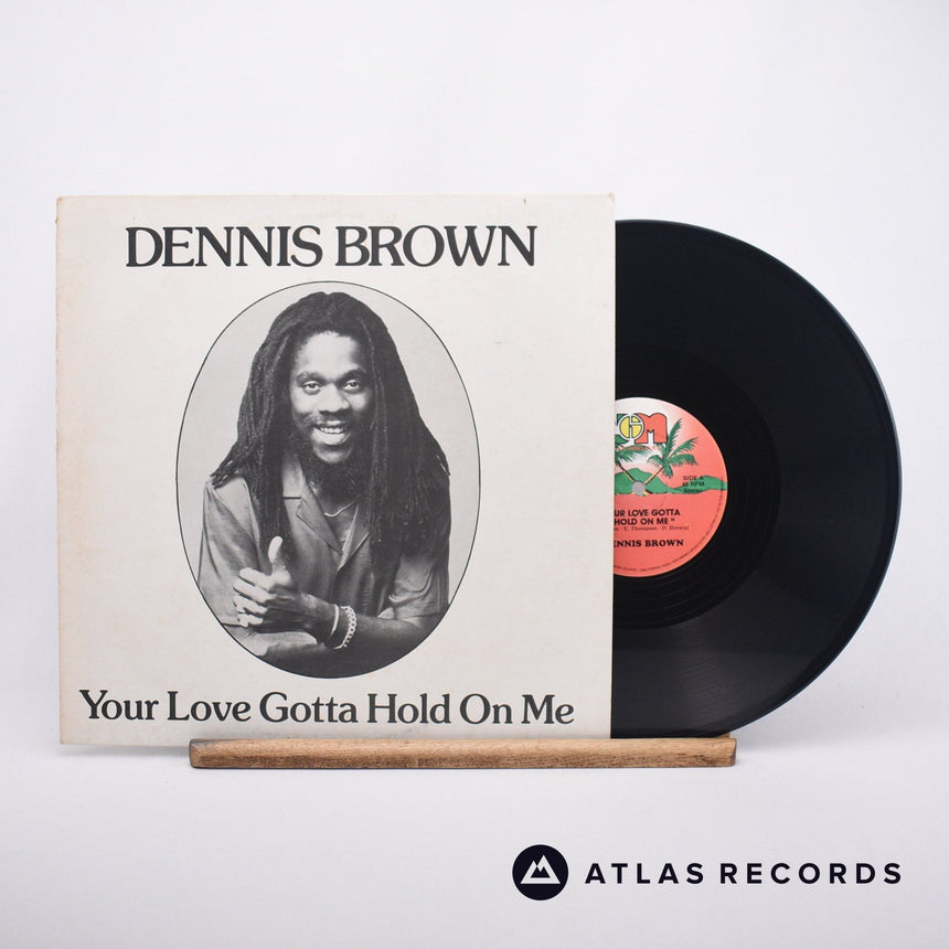 Dennis Brown Your Love Gotta Hold On Me 12" Vinyl Record - Front Cover & Record