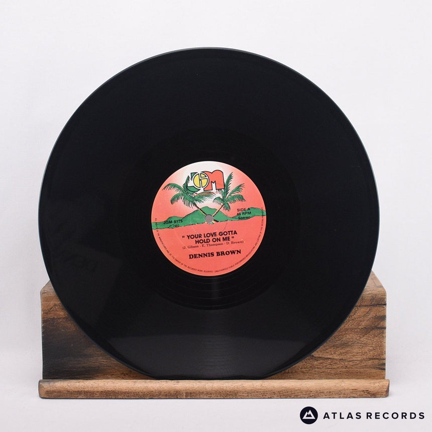 Dennis Brown - Your Love Gotta Hold On Me - 12" Vinyl Record - VG+/VG+