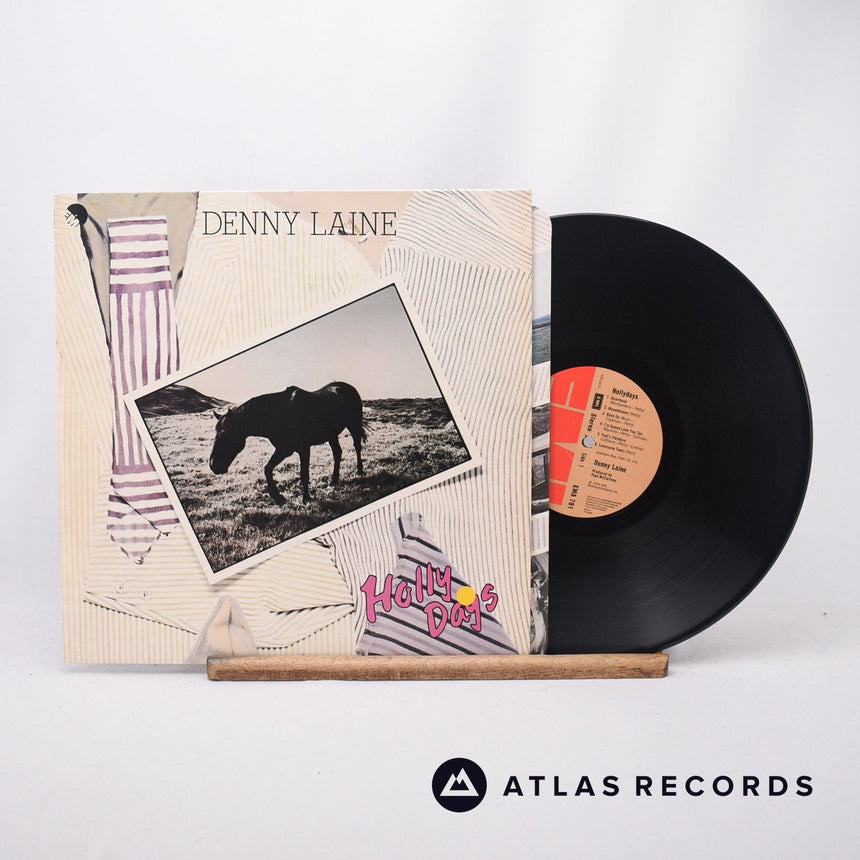 Denny Laine Holly Days LP Vinyl Record - Front Cover & Record