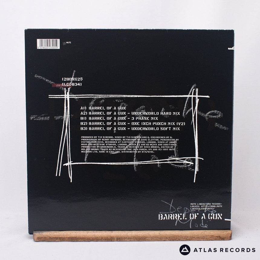 Depeche Mode - Barrel Of A Gun - Gatefold A1 B1 12" Vinyl Record - EX/EX