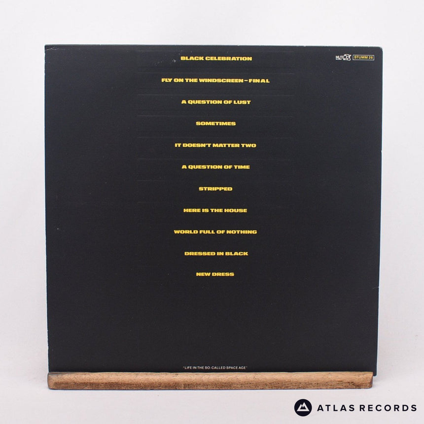 Depeche Mode - Black Celebration - A4 -B LP Vinyl Record - EX/VG+