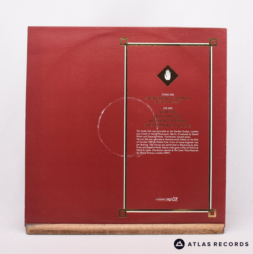 Depeche Mode - Everything Counts And Live Tracks - 12" Vinyl Record