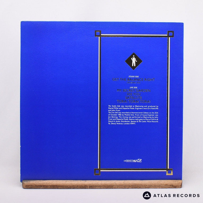 Depeche Mode - Get The Balance Right And Live Tracks - 12" Vinyl Record