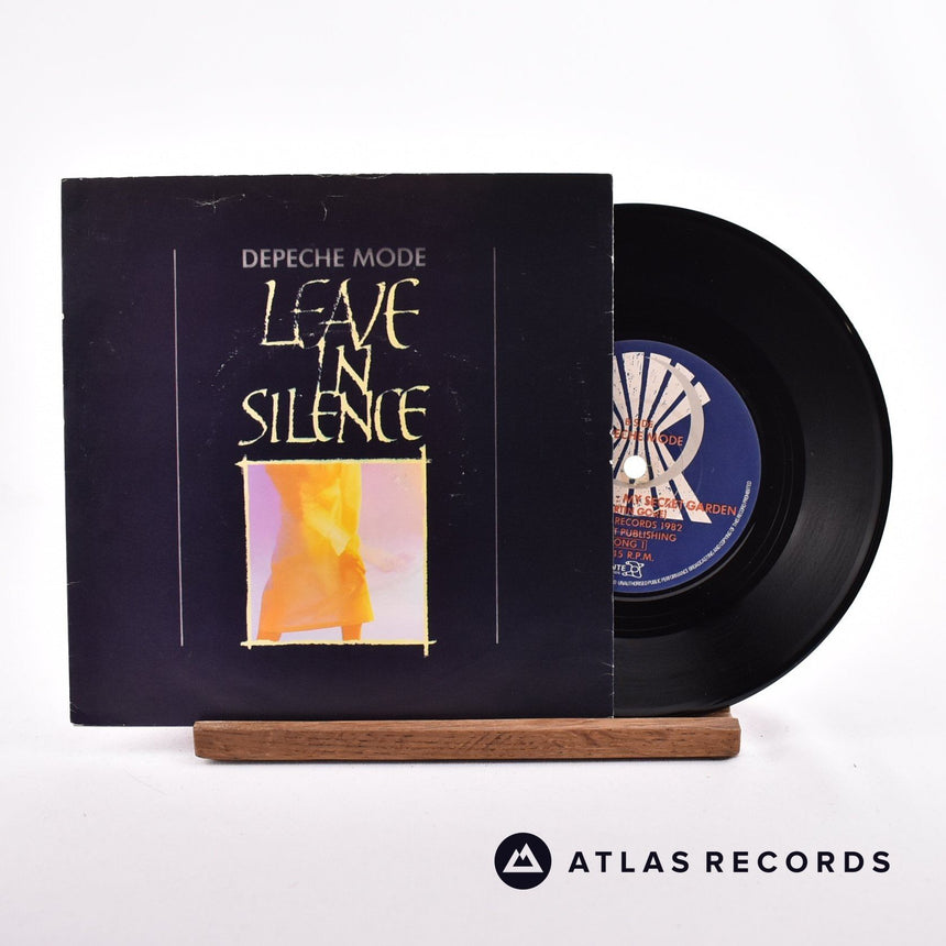 Depeche Mode Leave In Silence 7" Vinyl Record - Front Cover & Record