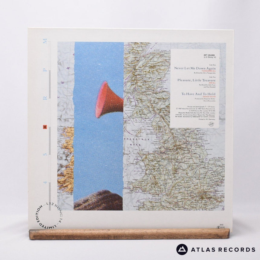 Depeche Mode - Never Let Me Down Again - 12" Vinyl Record - EX/EX