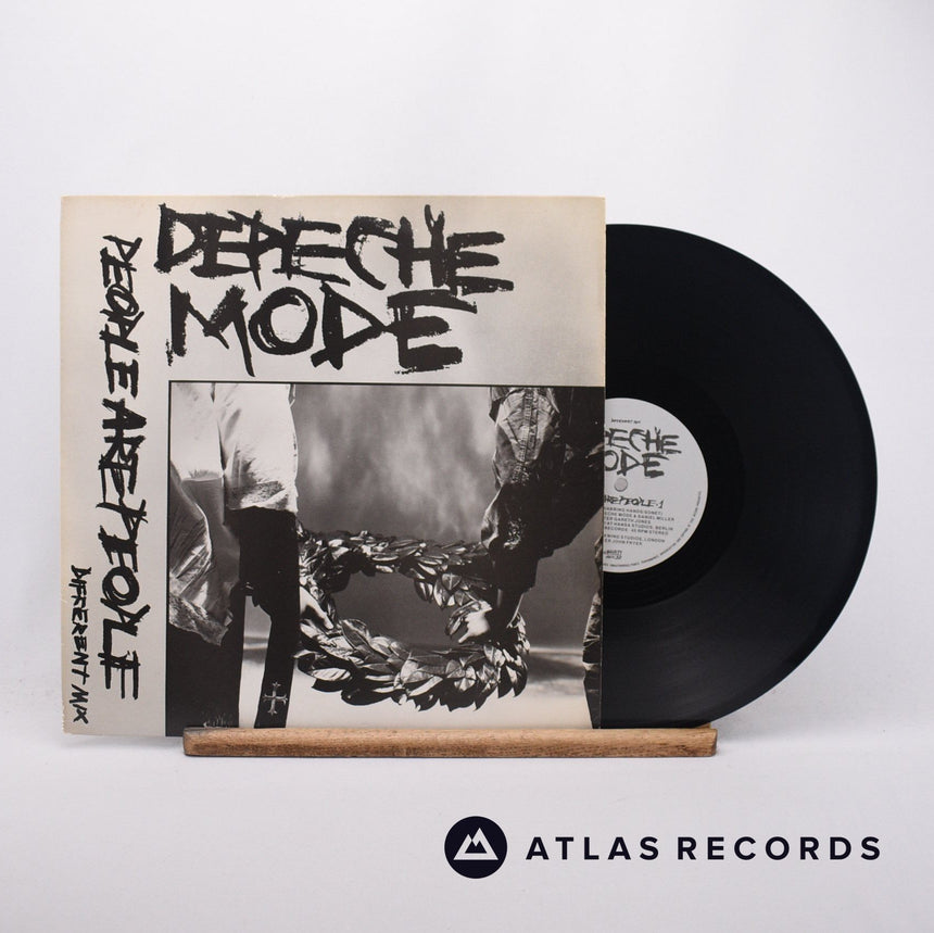 Depeche Mode People Are People 12" Vinyl Record - Front Cover & Record