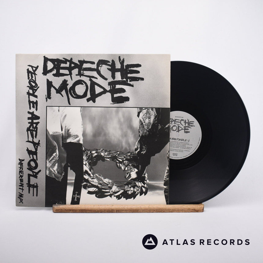Depeche Mode People Are People 12" Vinyl Record - Front Cover & Record