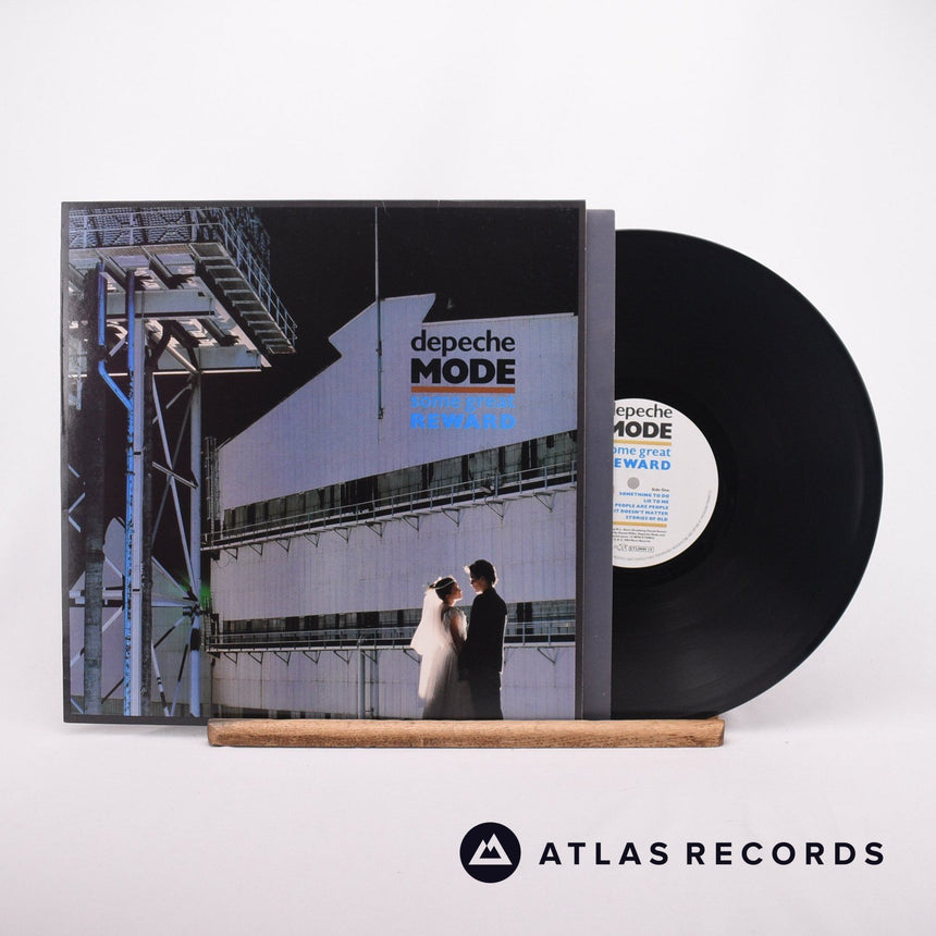 Depeche Mode Some Great Reward LP Vinyl Record - Front Cover & Record